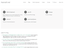 Tablet Screenshot of hasnath.net